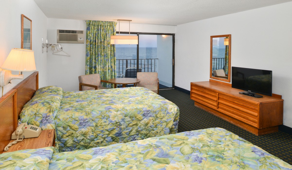 OV2DE-OceanView,2 Beds Full Size,EfficiencyBalcony